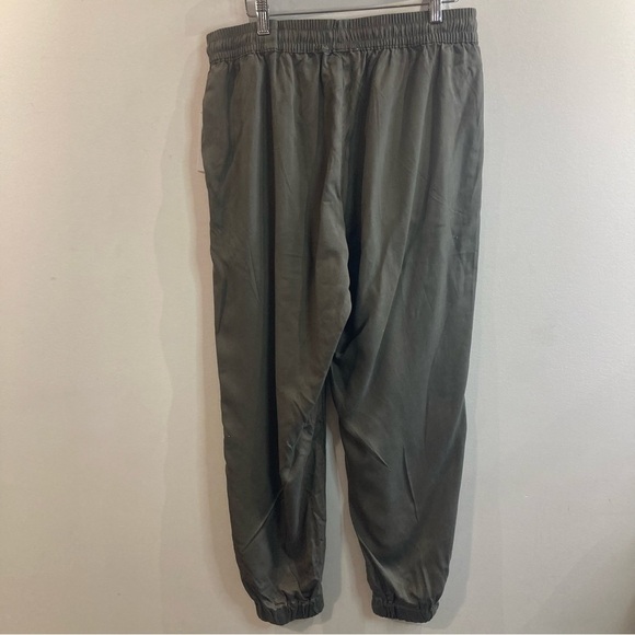 MAGASCHONI Sz L 100% Tencel Elastic Waist & Hem Drawstring Pockets Jogger NEW - Picture 9 of 11